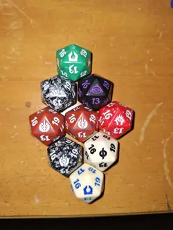 magic the gathering D20 spindown dice lot - Image 2