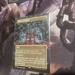 Cavern of Souls (0345) (Borderless) The Lost Caverns of Ixalan NM mtg - Image 1