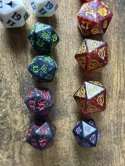 Magic The Gathering Spindown Dice Lot 14 Including LOTR Bundle Dice - Image 3