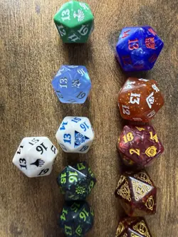 Magic The Gathering Spindown Dice Lot 14 Including LOTR Bundle Dice - Image 4