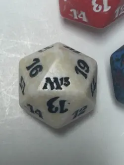 Lot 5 MTG Magic Gathering Spindown Life Counter D20 Multi-Color Dice Variety Set - Image 4