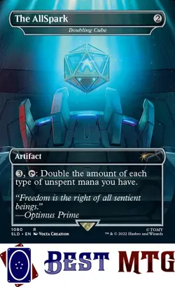 Magic The Gathering MTG Doubling Cube 1080 Foil NM Secret Lair Drop - Image 1