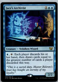 Jace's Archivist Commander 2015 - MTG Magic the Gathering - LP+ - Image 1