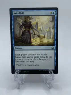 Windfall - Iconic Masters - MTG - UNC - Magic the Gathering - Image 1