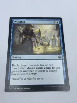 Windfall - Iconic Masters - MTG - UNC - Magic the Gathering - Image 2