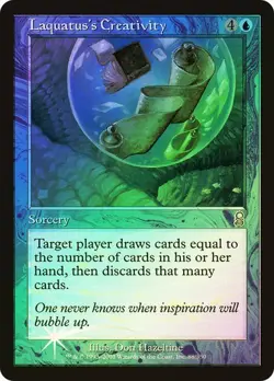 Odyssey MTG FOIL Laquatus's Creativity Magic - Image 1