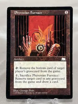 Phyrexian Furnace - Weatherlight ~MP/HP~ Magic The Gathering MTG - Image 1