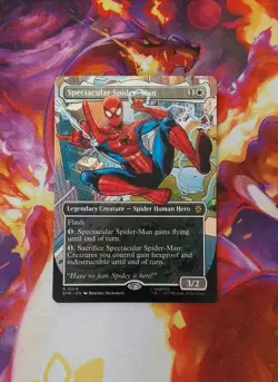 Spectacular Spider Man mtg Rare 014 Spider-Man Magic: The Gathering - Image 1