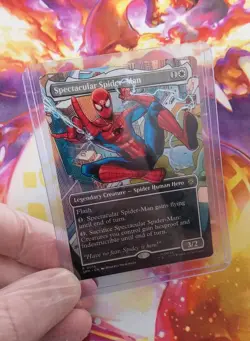 Spectacular Spider Man mtg Rare 014 Spider-Man Magic: The Gathering - Image 3