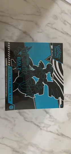 Pokemon TCG Scarlet and Violet Black Bolt ETB/Sealed/New - Image 1