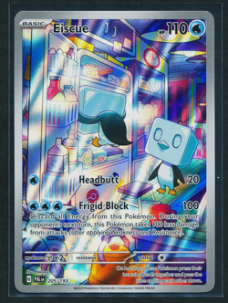 Eiscue 205/193 IR Illustration Rare Holo Pokemon 2023 Paldea Evolved NM - Image 1