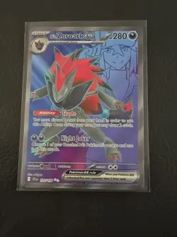 N's Zoroark Ex 175/159 - Ultra Rare - SV09: Journey Together - Pokemon TCG - Image 1