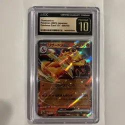 CGC PRISTINE 10 - Charizard EX 006/165 - Pokemon TCG - SV2A: 151 - Double Rare - Image 1
