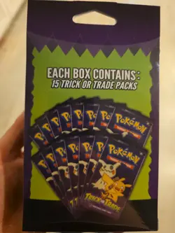 2025 Pokemon TCG TRICK OR TRADE BOOSTER BUNDLE New Sealed Halloween 15 Packs - Image 2