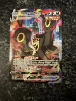 Pokemon TCG Umbreon VMAX TG23/TG30 Brilliant Stars Trainer Gallery NM Condition - Image 1