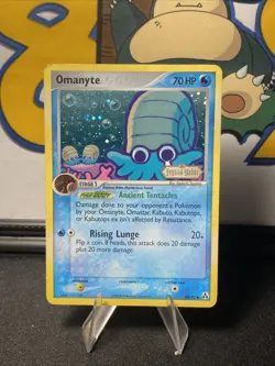 Pokemon TCG Omanyte 60/92 Legend Maker Reverse Holo Stamped Vintage 2006 - Image 5