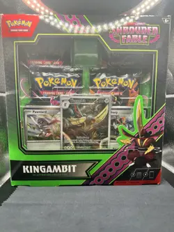 Pokemon TCG Scarlet & Violet Shrouded Fable Kingambit Illustration Collection - Image 1