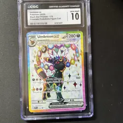 2025 POKEMON SVP EN-SV BLACK STAR PROMO #176 UMBREON EX CGC 10 - Image 1