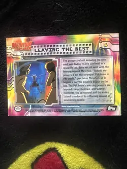 Pokemon Topps Mewtwo Strikes Back Leaving The Nest (HP) - Image 2
