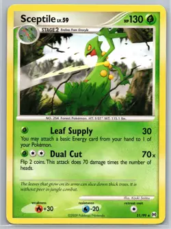 LP Sceptile 31/99 Rare Arceus Pokemon 2009 - Image 1