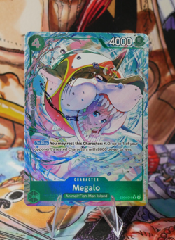 Megalo EB04-018 R ALT ART - The Azure Sea's Seven ENGLISH OP14 One Piece English - Image 1