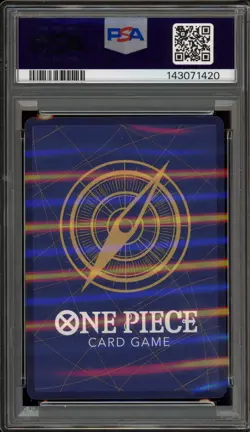 One Piece CCG Uta Manga Japanese Manga Alternate Art EB03-061 PSA 10 Gem Mint - Image 2