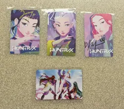 KPop Demon Hunters Collectible Lomo Trading Card - HUNTR/X - Rumi, Mira, Zoey - Image 1
