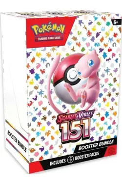 Pokemon Trading Card Game: Scarlet and Violet 151 New Sealed Booster Bundle - Image 1