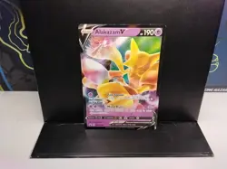 Pokemon Alakazam v TCG Full Art Holo Promo Card SWSH083 NM/M Pack Fresh - Image 1