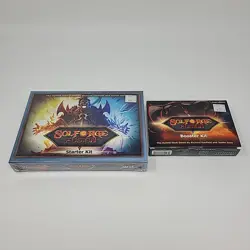 SolForge Fusion Starter Kit + Booster Kit FIRST EDITION NEW CARD GAME TCG Sealed - Image 1
