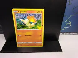 Pokemon Card Cyndaquil 10/25 McDonalds 25th Anniversary Holo NM - Image 1