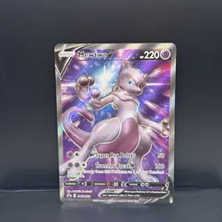 Mewtwo V SWSH229 SWSH: Sword & Shield Black Star Promo Card - Image 1