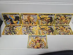 Pokemon Break Cards 2016 Lot 9 Cards Non Official Pokemon TCG - Image 1