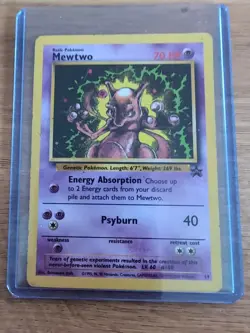 Pokemon Mewtwo TCG Black Star Promos 14 Regular Promo Card - Image 1