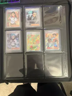 Pokemon TCG cards and top load binder - Image 5