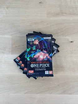 Wings of The Captain 5 Booster Pack One Piece Card Game OP-06 English Sealed OP6 - Image 1