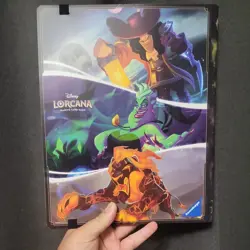 Disney Lorcana Villians 9 Pocket Binder Portfolio Costco Promo Holds 252 Cards - Image 2