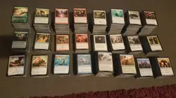 MTG 100 Random Common Green Cards - Image 1