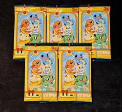 5x Pokemon Baby Eif 1.0 Booster Packs CH - Sealed - 3 card PP - US Seller - Image 1