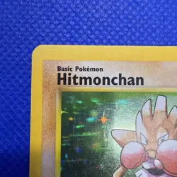 Hitmonchan - 7/102 - Pokemon Card Base Set Unlimited Holo Rare MP - Image 2