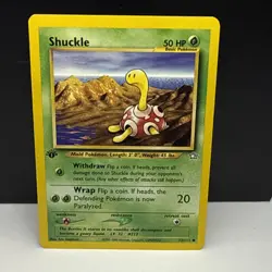 Shuckle 72/111 -1st Edition- Neo Genesis Pokemon Card. - Image 1