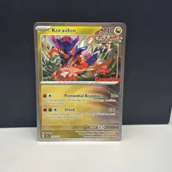 Pokemon TCG - Koraidon GameStop Promo 119/162 Holo Card - Temporal Forces (NM) - Image 1