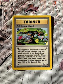 Pokemon March | Neo Genesis 102/111 | Vintage 2000 Pokemon Card | Excellent - Image 1