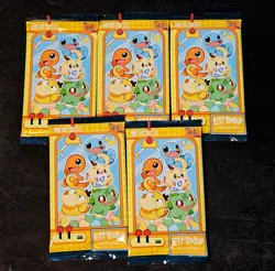 5x Pokemon Baby Eif 1.0 Booster Packs CH - Sealed - 3 card PP - US Seller - Image 1