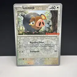 Lechonk - 154/198 - Pokemon Scarlet Violet Base Gamestop Rare Card NM - Image 1