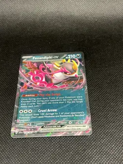 Fezandipiti ex 38/64 Ultra Rare Shrouded Fable NM Pokemon TCG Card - Image 3