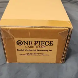 Bandai One Piece Card Game English 1st Anniversary Set Box *SEALED* - Image 1