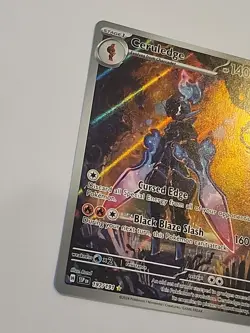 Pokemon TCG Ceruledge Illustration Rare Holo Card Sv08: Surging Sparks 197/191 - Image 2