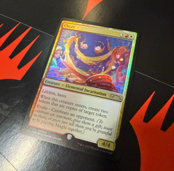 Magic The Gathering Rare Promo Cheer Foil Holiday Promo card - Image 1