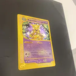 Alakazam 1/165 Expedition Base Set Holo Rare Pokemon Card E Series - Image 2